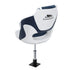 Captain Bucket Boat Seats Flip Up Bolster Swivel 15cm Padding with Adjustable Pedestals 34–46cm Blue