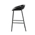 2X Bar Stools Dining Chairs Counter Stool PU Leather Black