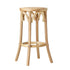 Wooden Bar Stool 2pc Rattan Dining Chair Wood