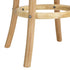 Wooden Bar Stool 2pc Rattan Dining Chair Wood