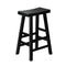 Bar Stools Wooden Counter Chairs Black