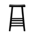 Bar Stools Wooden Counter Chairs Black