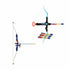 Kids Bow & Arrow Set – Standing Target, Suction Arrows, Archery Toy