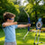 Kids Bow and Arrow Set Toy Archery Standing Target Suction Cup Arrows Goggles