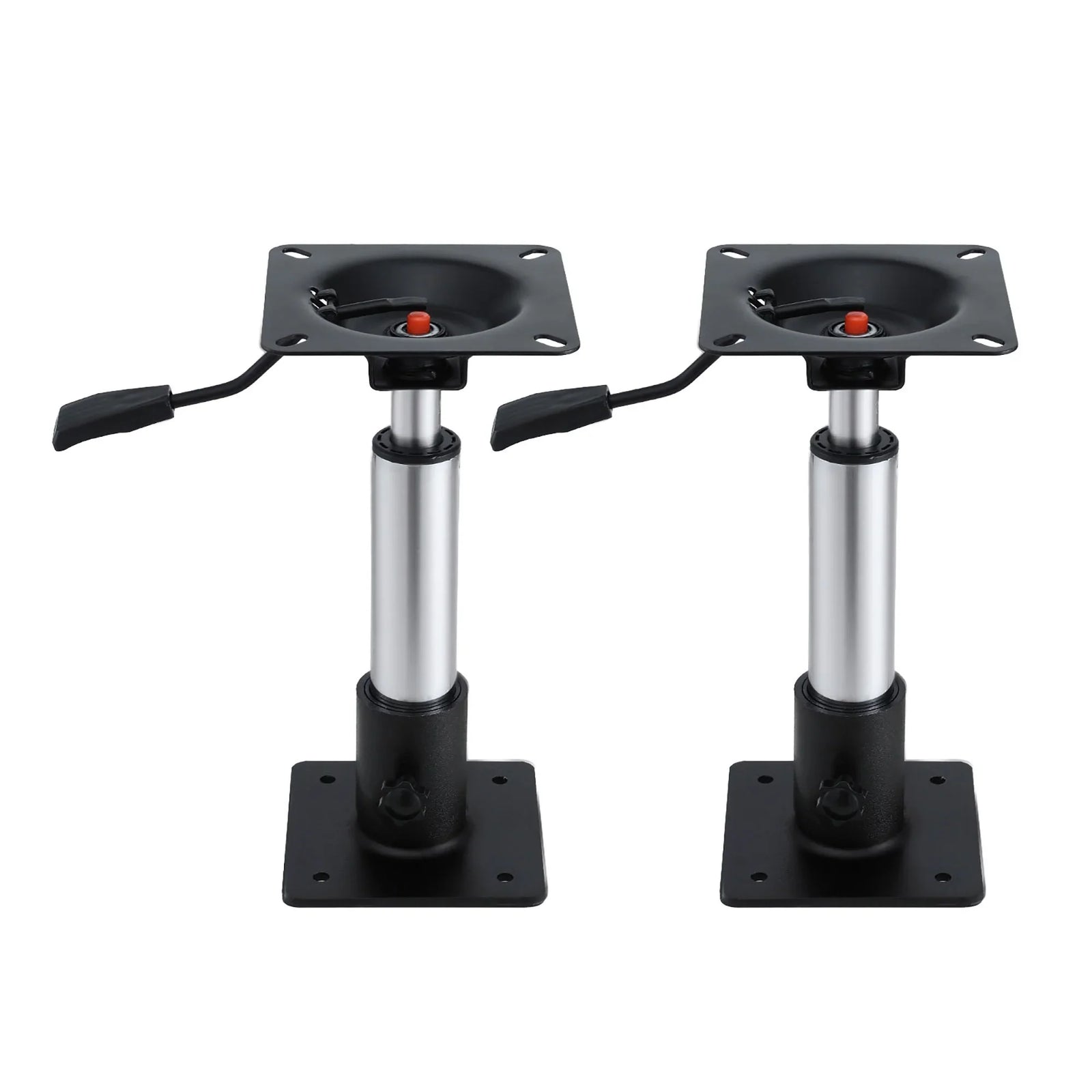 Boat Seat Pedestal 34–46cm Adjustable Gas Lift 360 Degrees Swivel 2 Pack