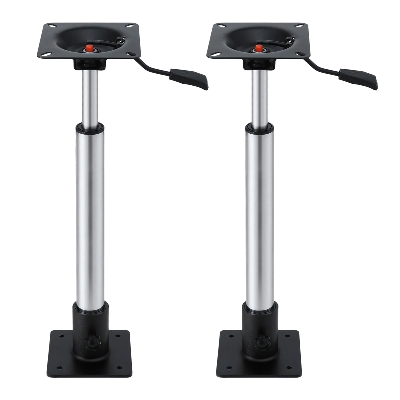 Boat Seat Pedestal 55–75cm Adjustable Gas Lift 360 Degrees Swivel 2 Pack