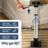 Boat Seat Pedestal 55–75cm Adjustable Gas Lift 360 Degrees Swivel 2 Pack