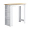 Bar Table Dining Storage Shelf Wine Rack