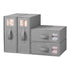 Bed Sheet Organisers Box Set 4Pcs Storage King Size Bedding Foldable Grey