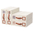 Bed Sheet Organisers Box 4Pcs Storage King Size Bedding Foldable Beige