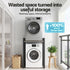 Over Washing Machine Rack – 200kg Heavy‑Duty Steel, 2‑Tier Laundry Shelf