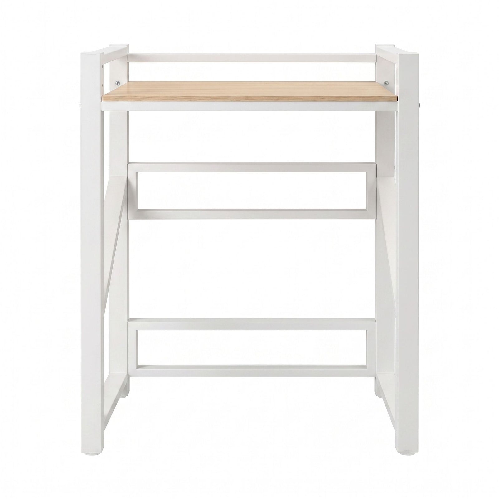 Over Washing Machine Rack – 75cm, 200kg Heavy‑Duty Steel, 2‑Tier Laundry Shelf