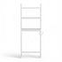 Over Toilet Storage Bathroom Rack Space Saving 3 Tier Organiser White