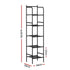 2X Floor Standing Corner Shower Caddy 5 Tier Bathroom Organizer Black