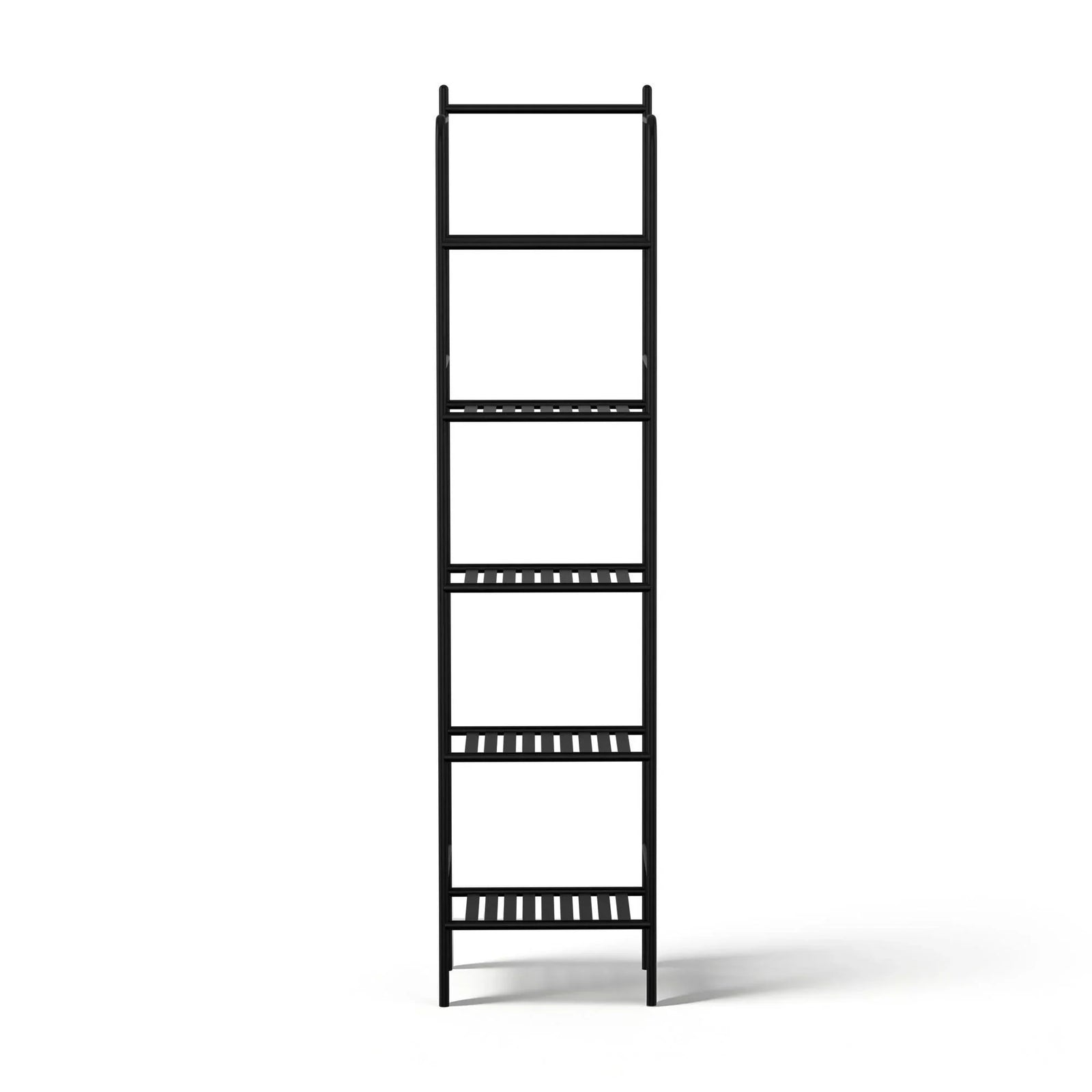 2X Floor Standing Corner Shower Caddy 5 Tier Bathroom Organizer Black