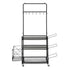 Yoga Mat Ball Storage Cart Multifunction Equipment Organizer Rack 145cm