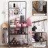 Yoga Mat Ball Storage Cart Multifunction Equipment Organizer Rack 145cm
