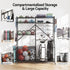 Sports Equipment Organizer Rack Multi Garage Storage for Golf Bag 174cm