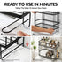 Over Toilet Storage Rack Bathroom Shelf Organizer 2 Tier