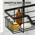 3 Tier Over The Door Shower Caddy Hanging Bathroom Storage Organizer