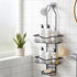 Artiss Hanging Shower Caddy Over Shower Head Bathroom Organiser Shelf Black