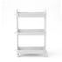 Artiss 3 Tier Slim Storage Trolley Narrow Utility Organiser Rack White