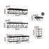 Artiss Shower Caddy Metal Bathroom Organiser Rust Resistant 6 Pack