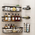 Artiss Shower Caddy Metal Bathroom Organiser Rust Resistant 6 Pack