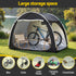 Bike Storage Tent Outdoor Waterproof UV Resistant Shelter w/ Ventilation