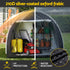 Bike Storage Tent Waterproof Outdoor UV Protection Shelter w/ Large Space
