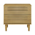 Bedside Tables 2 Drawers Unique Handle-Free