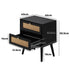 2X Bedside Table 2 Drawers Storage Cabinet Rattan
