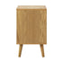 Bedside Tables 2 Drawers Air Gap Handle Wooden