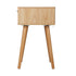 Bedside Table Wooden Rattan Furniture