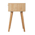 Bedside Tables Set of 2 Rattan