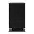 LED Bedside Table RGB 3 Drawers Black