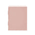 2x Bedside Table 2 Drawers Nightstand Side Cabinet Pink