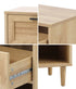 Bedside Tables Set of 2 Nightstand Natural