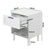 Bedside Table Nightstand Bedroom Storage Cabinet White