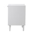 Bedside Tables Set of 2 Nightstand White