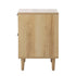 Oikiture Bedside Tables Set of 2 Nightstand Wood