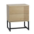 Bedside Tables 2 Drawers Bedroom Metal