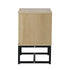 Bedside Tables 2 Drawers Bedroom Metal