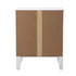 Oikiture 2x Bedside Table 2 Drawers Nightstand Vintage