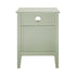 Bedside Table Nightstand 2 Drawer with Storage Cabinet Green