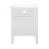 2x Bedside Table Nightstand 2 Drawers Bedroom Cabinet White