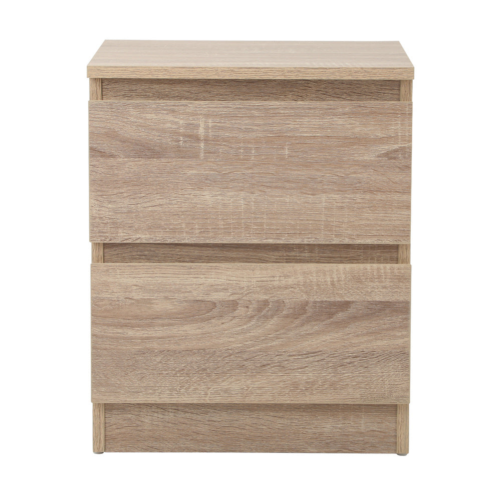 Bedside Tables Set of 2 Nightstand Wood