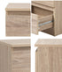 Bedside Tables Set of 2 Nightstand Wood