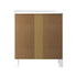Bedside Table Side End Table 2 Drawers White