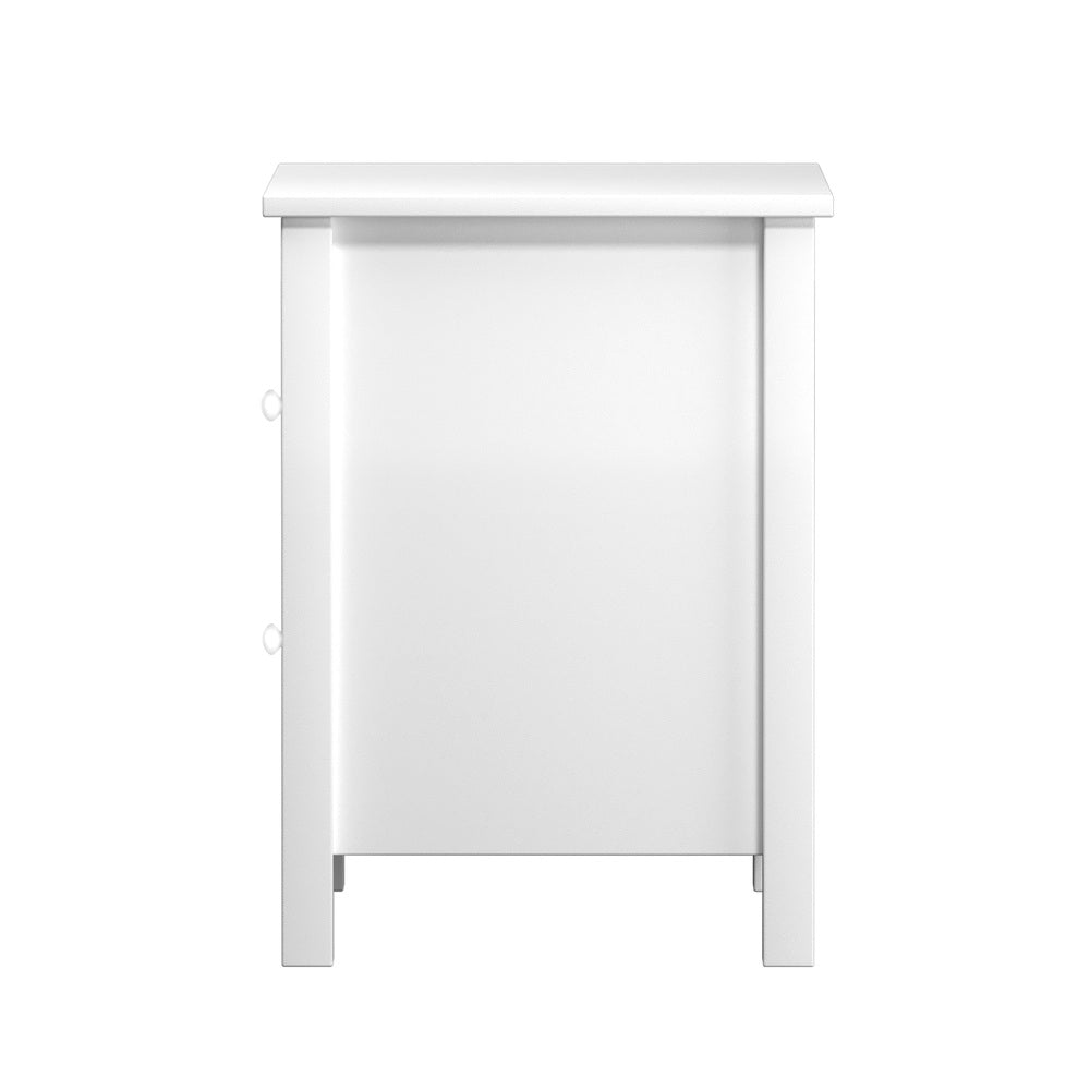 Bedside Tables Set of 2 Nightstand Side Table